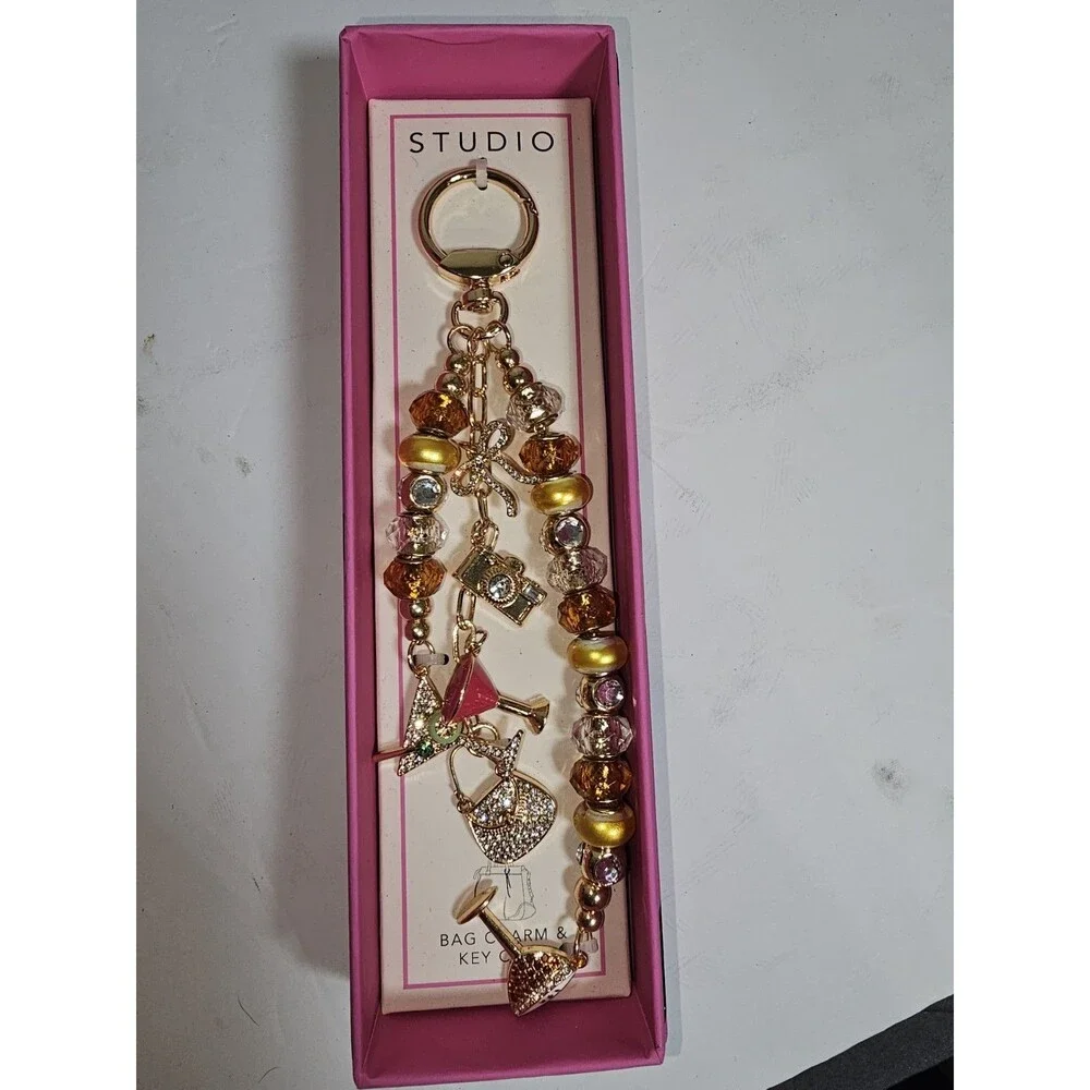 STUDIO Bag Charm & Key Chain Metal